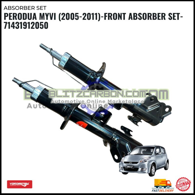 Perodua Myvi (2005-2011)-Front Absorber Set-71431912050
