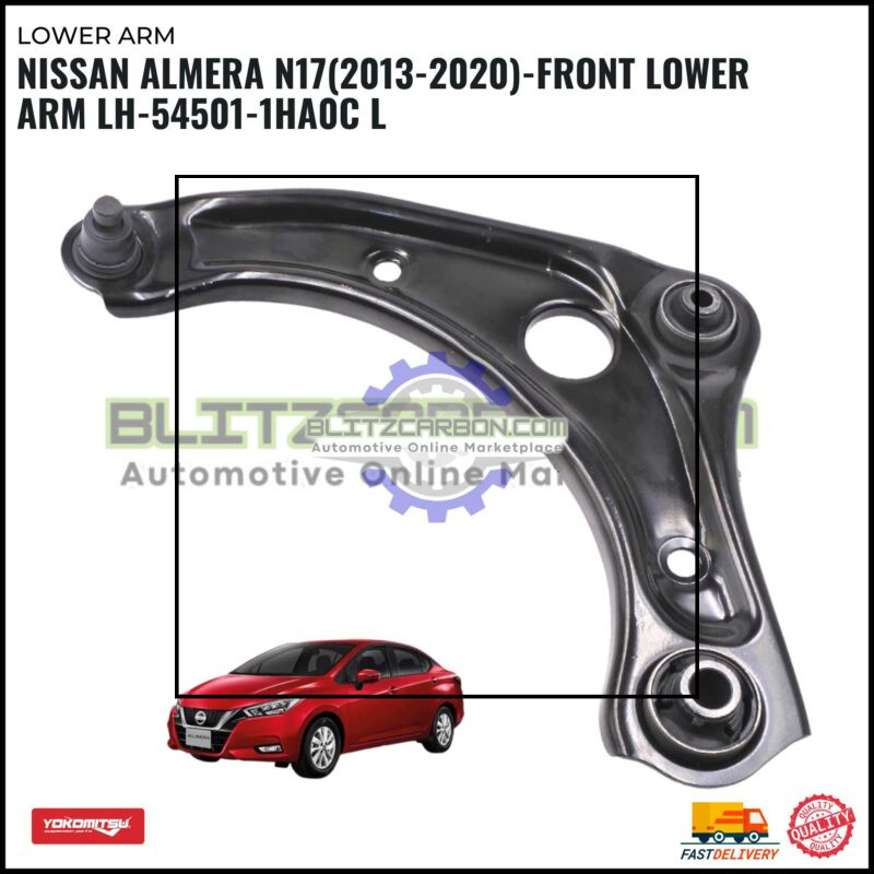 Nissan Almera N17 (2013 - 2020)-Front Lower Arm