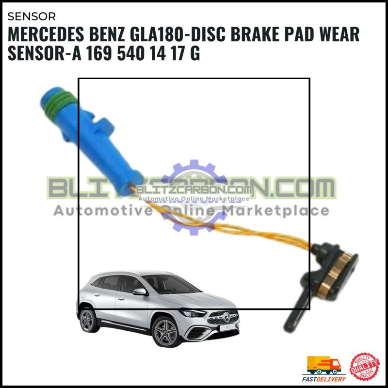 Mercedes Benz GLA180-Disc Brake Pad Wear Sensor-A 169 540 14 17 G