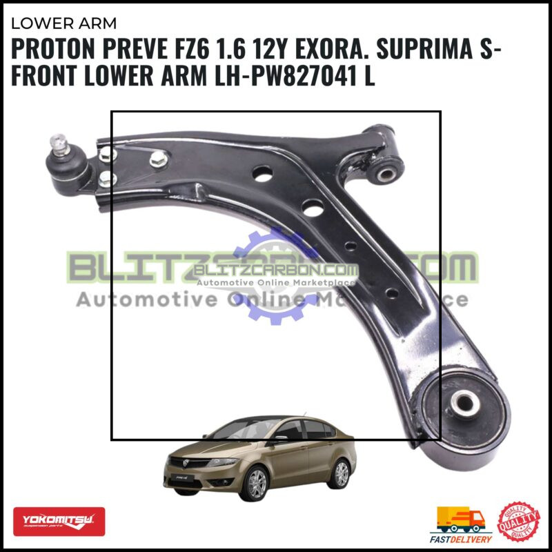 Proton Preve FZ6 1.6 12Y Exora. Suprima S-Front Lower Arm
