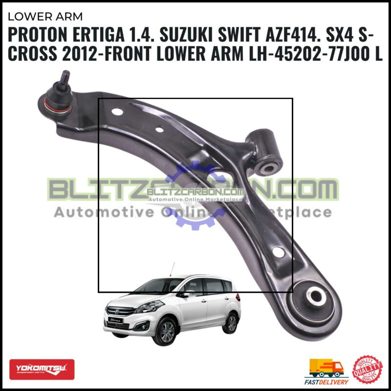 Proton Ertiga 1.4. Suzuki Swift AZF414. SX4 S-Cross 2012-Front Lower Arm