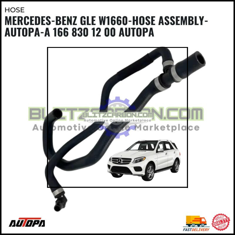 Mercedes-Benz GLE W1660-Hose Assembly-AUTOPA-A 166 830 12 00 AUTOPA