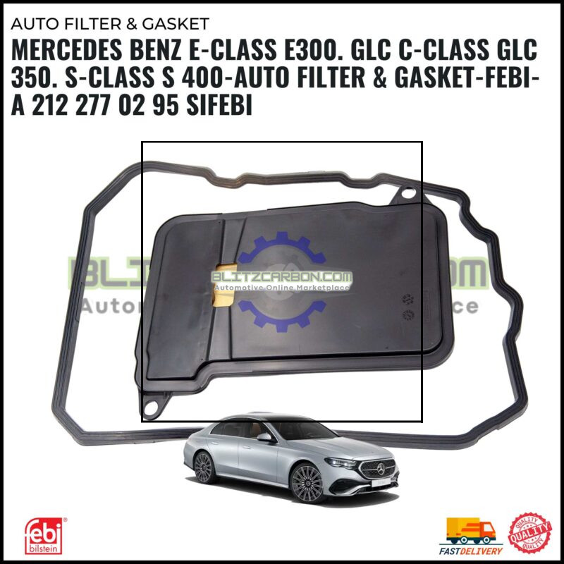 Mercedes Benz E-CLASS E300. GLC C-CLASS GLC 350. S-CLASS S 400-Auto Filter & Gasket-Febi-A 212 277 02 95 SIFEBI