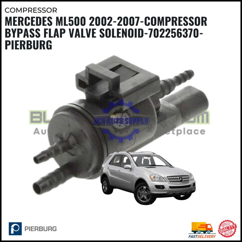 Mercedes Ml500 2002-2007-Compressor Bypass Flap Valve Solenoid-702256370- PIERBURG