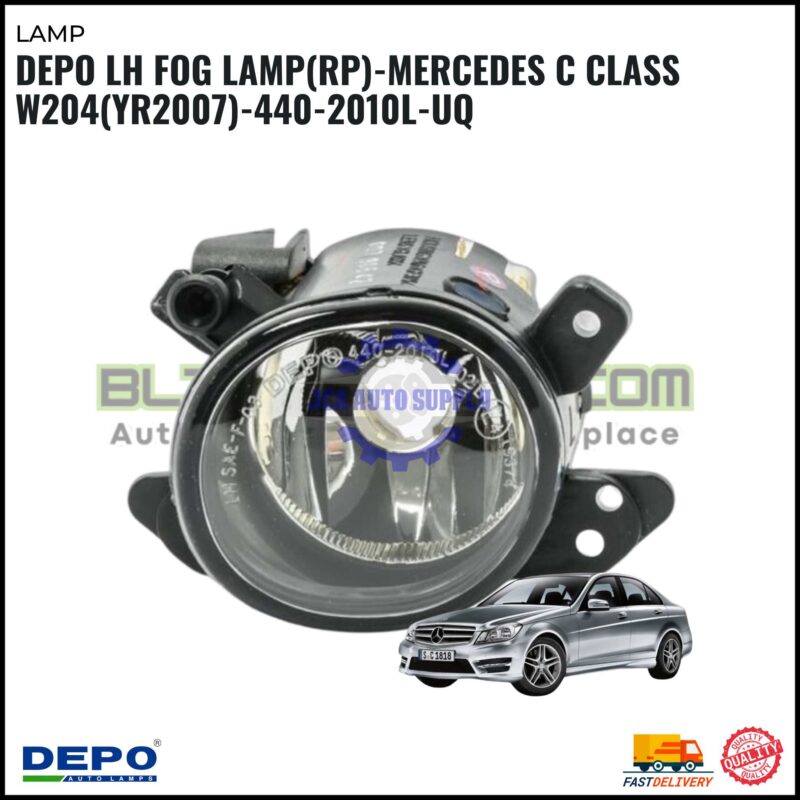 DEPO LH FOG LAMP(RP)-MERCEDES C CLASS W204(YR2007)-440-2010L-UQ
