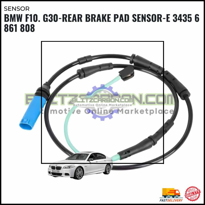 BMW F10. G30-Rear Brake Pad Sensor-E 3435 6 861 808