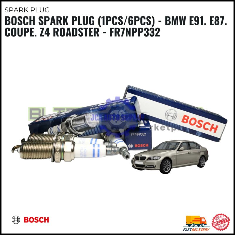 BOSCH SPARK PLUG (1PCS/6PCS) - BMW E91. E87. COUPE. Z4 ROADSTER - FR7NPP332