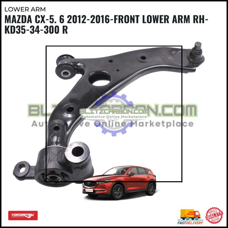Mazda CX-5. 6 (2012-2016) -Front Lower Arm