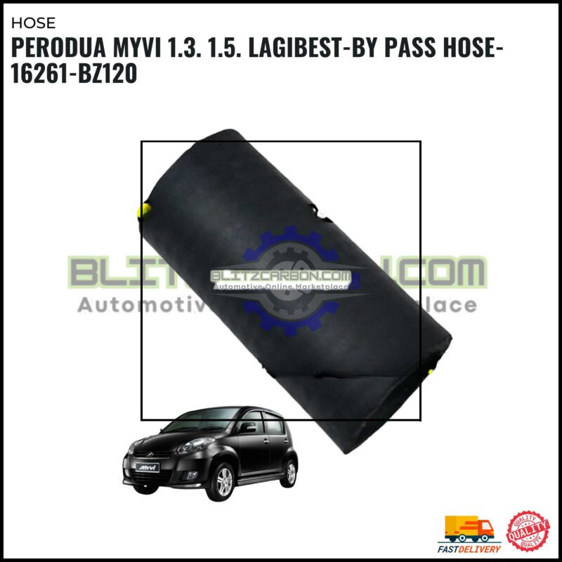 Perodua Myvi 1.3. 1.5. Lagibest-By Pass Hose-16261-BZ120