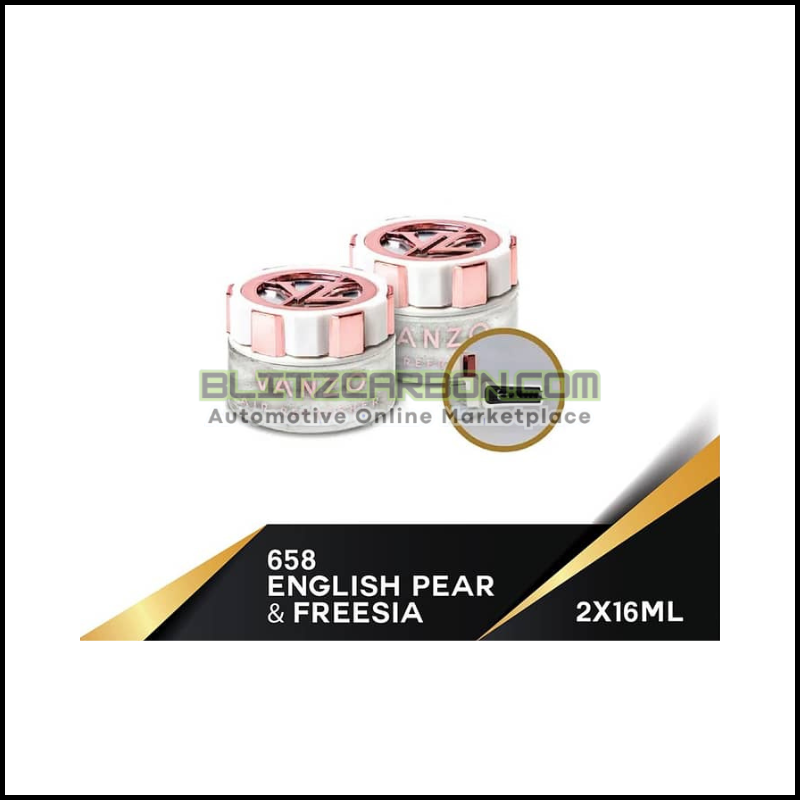 658 VANZO 'Mini'ature English Pear & Freesia / 英国梨与小苍兰