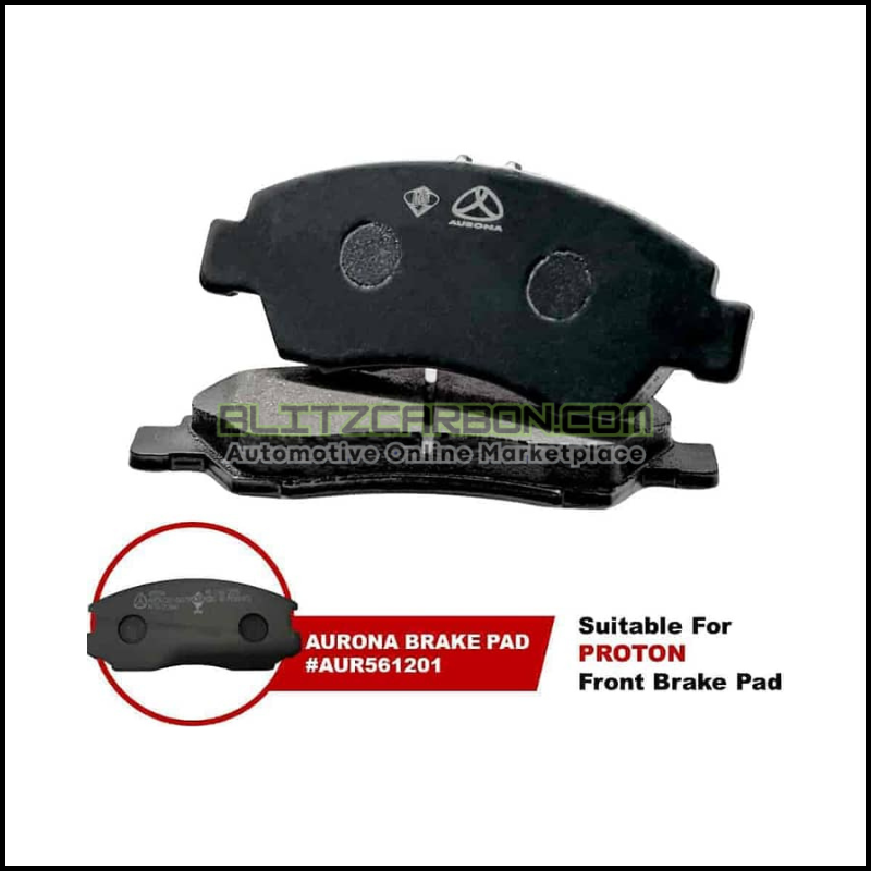Aurona Brake Pad AUR561201 Front Iswara Saga Wira Kembara
