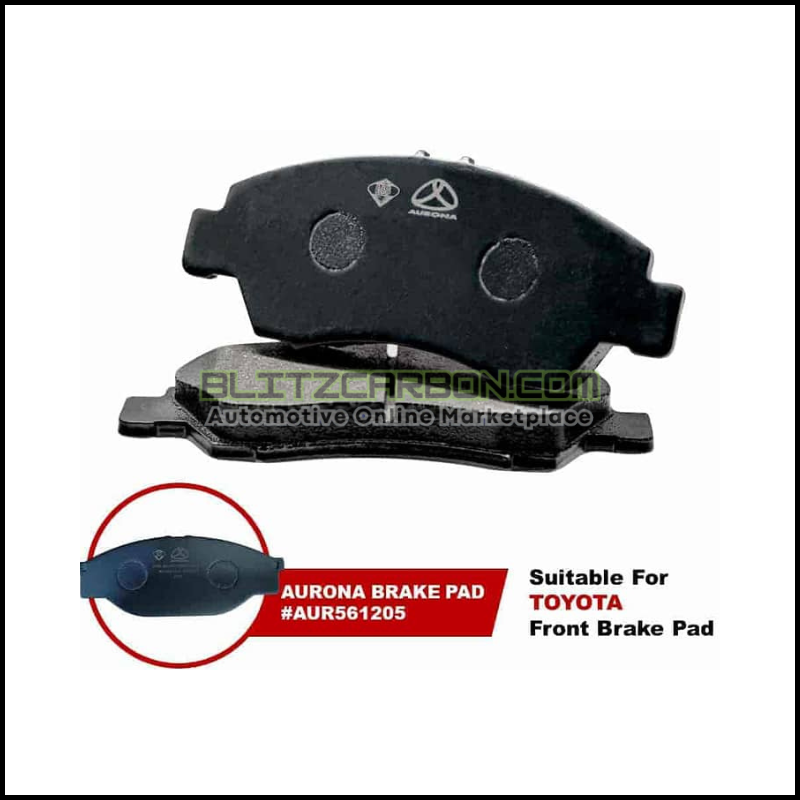 Aurona Brake Pad AUR561205 Front Hiace