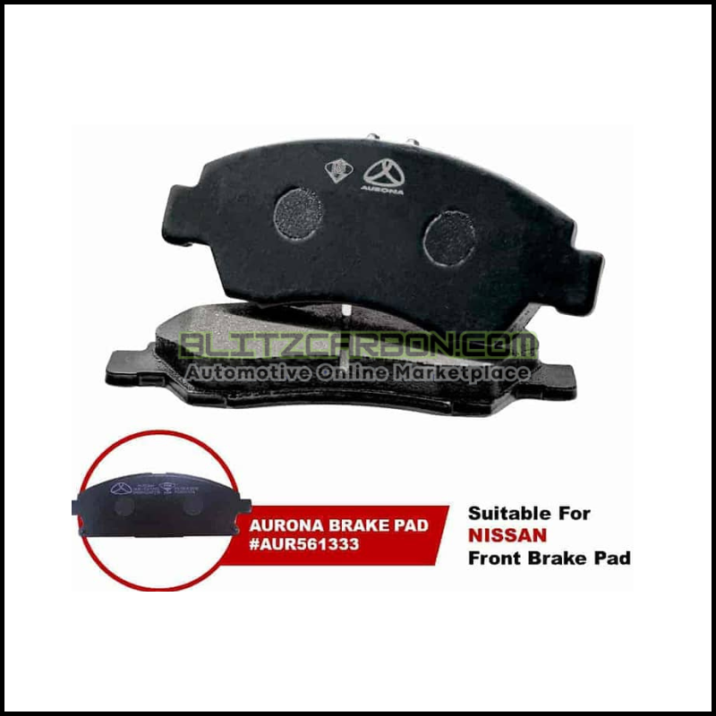 Aurona Brake Pad AUR561333 Front Elgrand Serena X-Trail Elysion