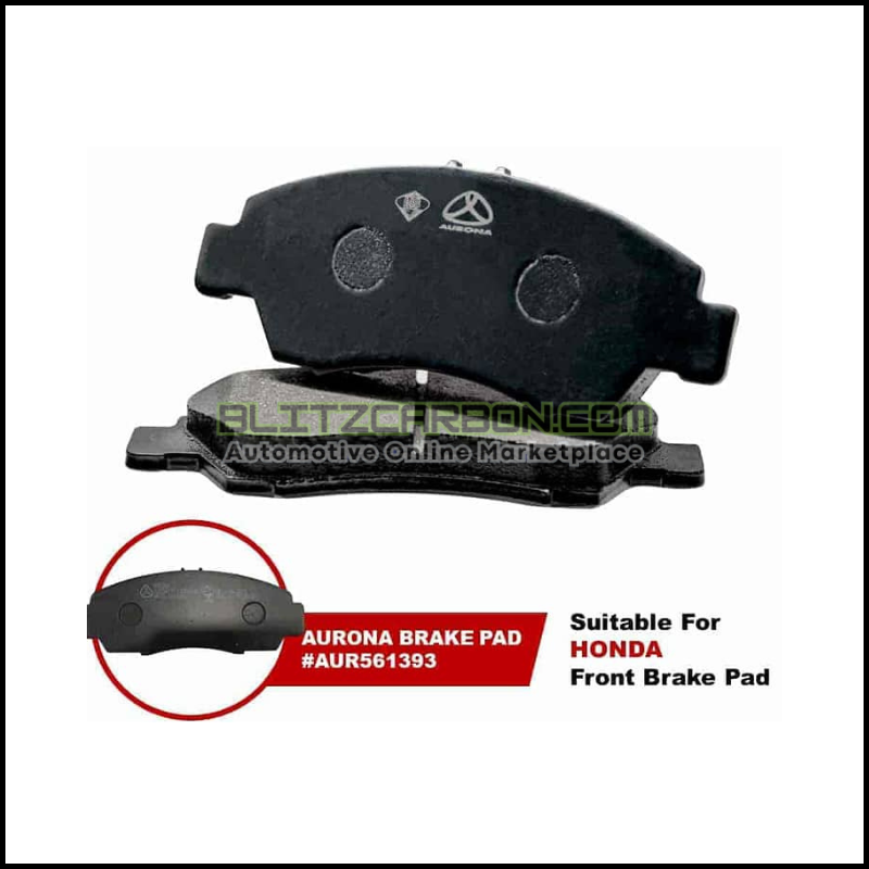 Aurona Brake Pad AUR561393 Front Honda Accord SDA TAO / BR-V BRV / Civic SNA/FD TRO/FB / Odyssey RB1/2 / Stream RN6-9