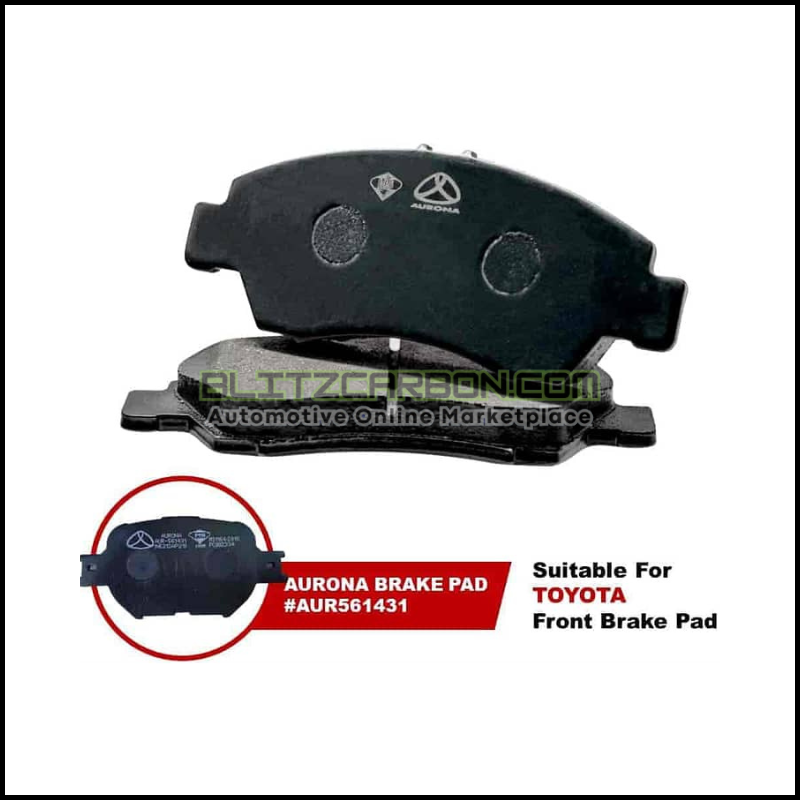 Aurona Brake Pad AUR561431 Front Caldina Celica MarkX