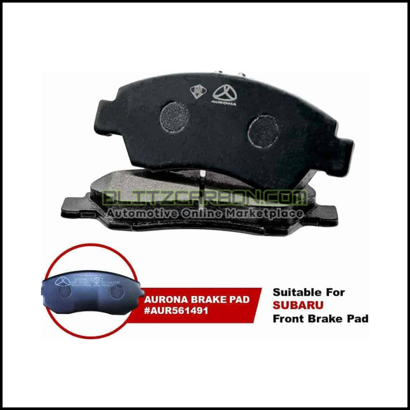Aurona Brake Pad AUR561491 Front BRZ Forester Impreza Legacy Outback XV FT86