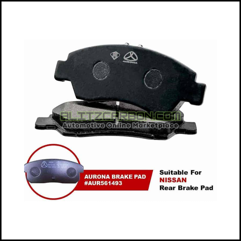 Aurona Brake Pad AUR561493 Rear Cefiro Sentra RX-8 Swift