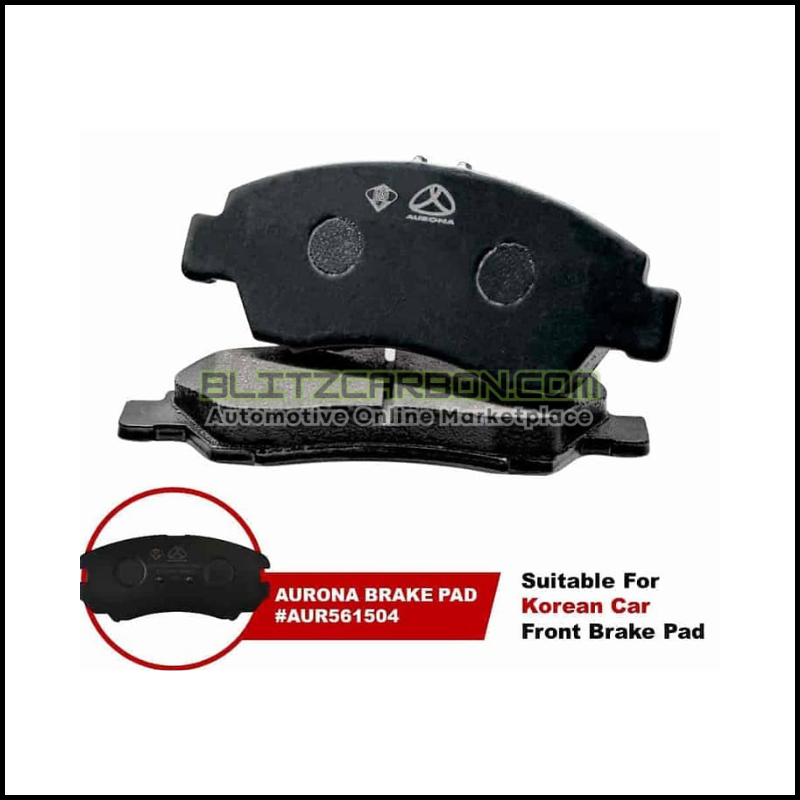Aurona Brake Pad AUR561504 Front Elantra Sonata Tucson Optima Sportage