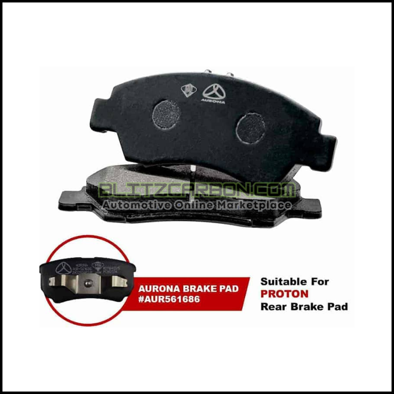 Aurona Brake Pad AUR561686 Rear Inspira Airtrek Lancer
