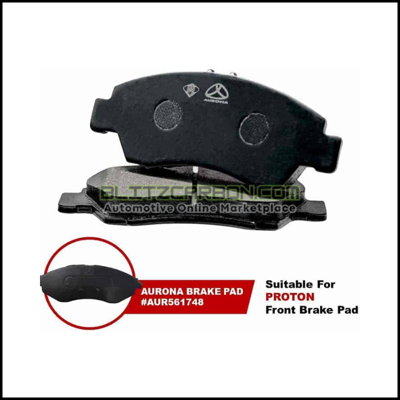 Aurona Brake Pad AUR561748 Front Saga BLM FLX Aveo