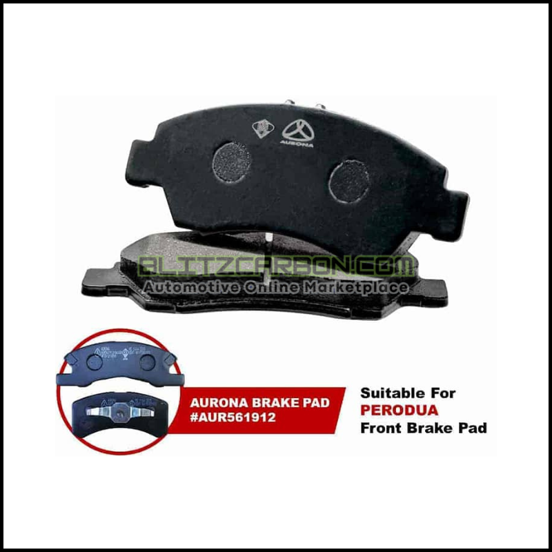Aurona Brake Pad AUR561912 Front Viva Juara Attrage Mirage