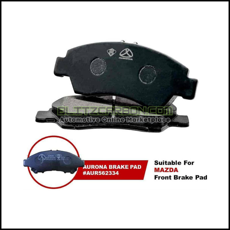 Aurona Brake Pad AUR562334 Front Mazda2