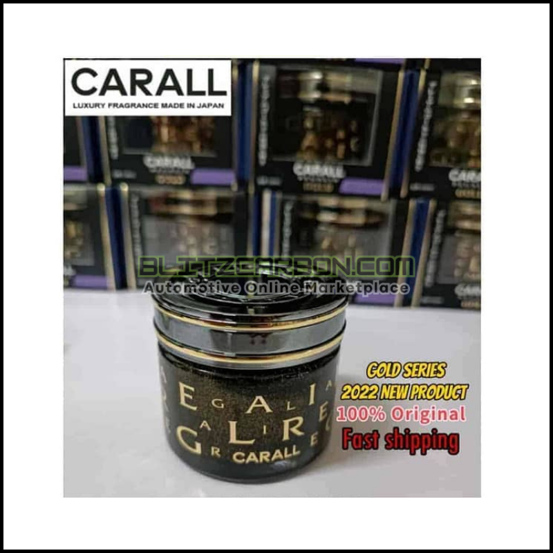 Carall Regalia Enrich 1386 Carall Gold Velvet Musk Car Air Freshener Perfume-65ml Vanzo Perfume Duo series
