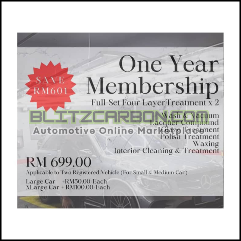 [ONE YEAR MEMBERSHIP] Full Set Four Layer Treatment x 2