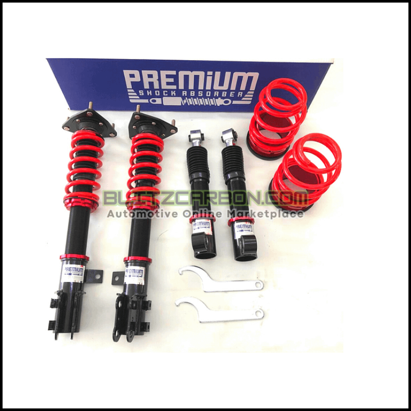 PREMIUM P6 Isuzu DMax TFR85 with Front Mount High Low Soft Hard 32 Steps Adjustable Shock