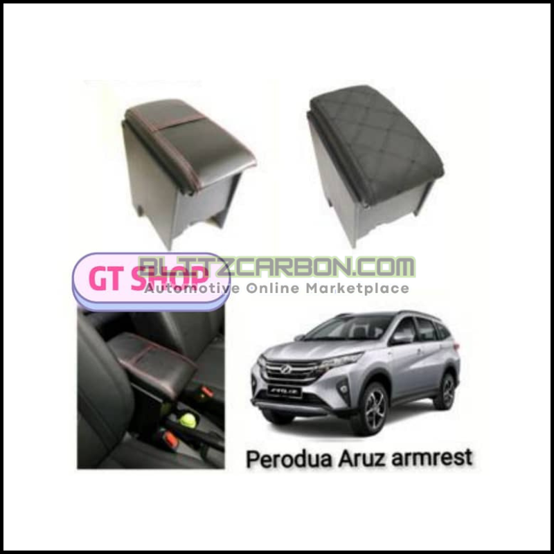 Perodua Aruz armrest console box