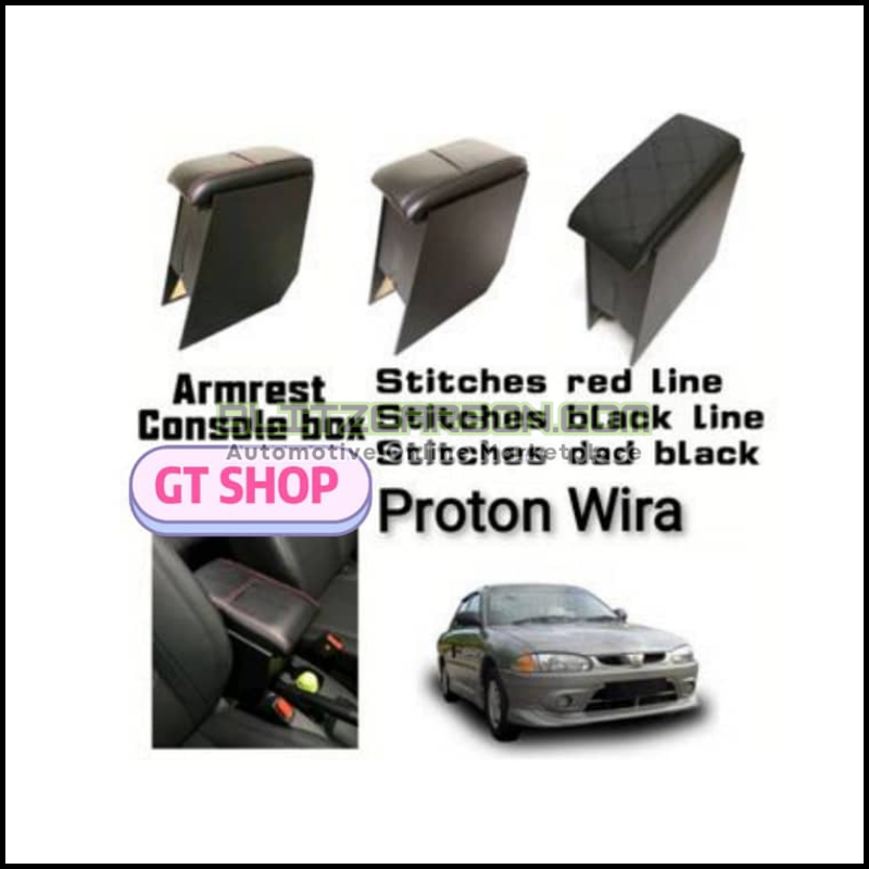 Proton wira armrest console box