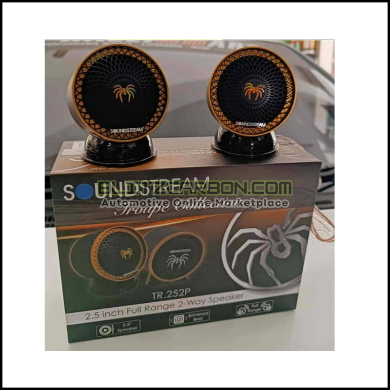 Soundstream Troupe Collection Full Range 2-Way Speaker TR.252P (2.5")
