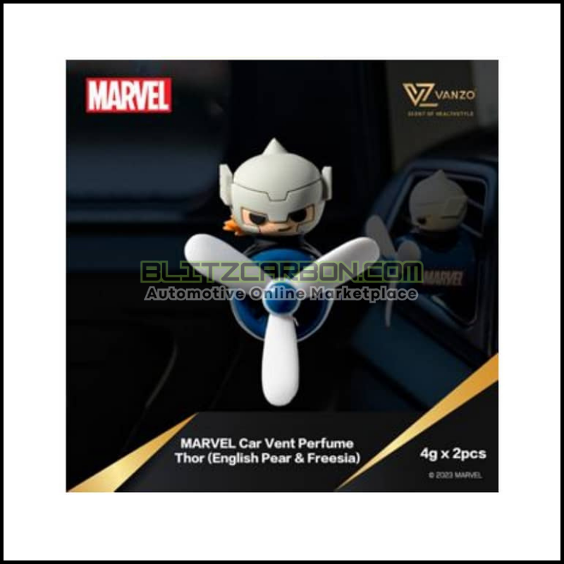 VANZO Marvel Series Car Vent Perfume 4g x 2 (Thor)