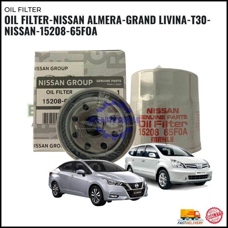 Oil Filter-Nissan Almera-Grand Livina-T30-Nissan-15208-65FOA