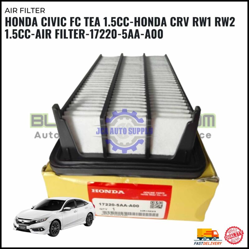Air Filter-Honda Civic FC TEA 1.5cc-Honda CRV RW1 RW2 1.5cc-17220-5AA-A00