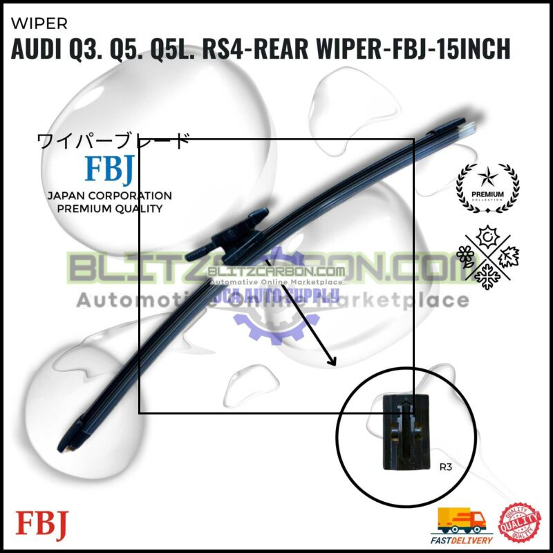 Audi Q3. Q5. Q5L. RS4-Rear Wiper-FBJ-15Inch