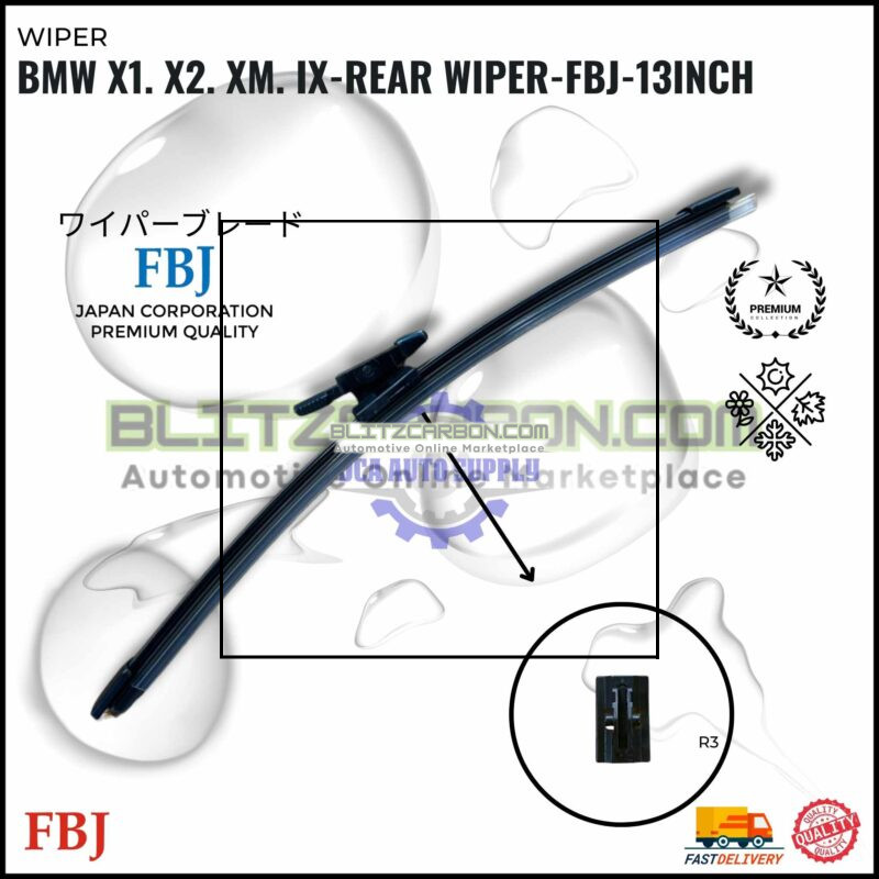 BMW X1. X2. XM. IX-Rear Wiper-FBJ-13inch
