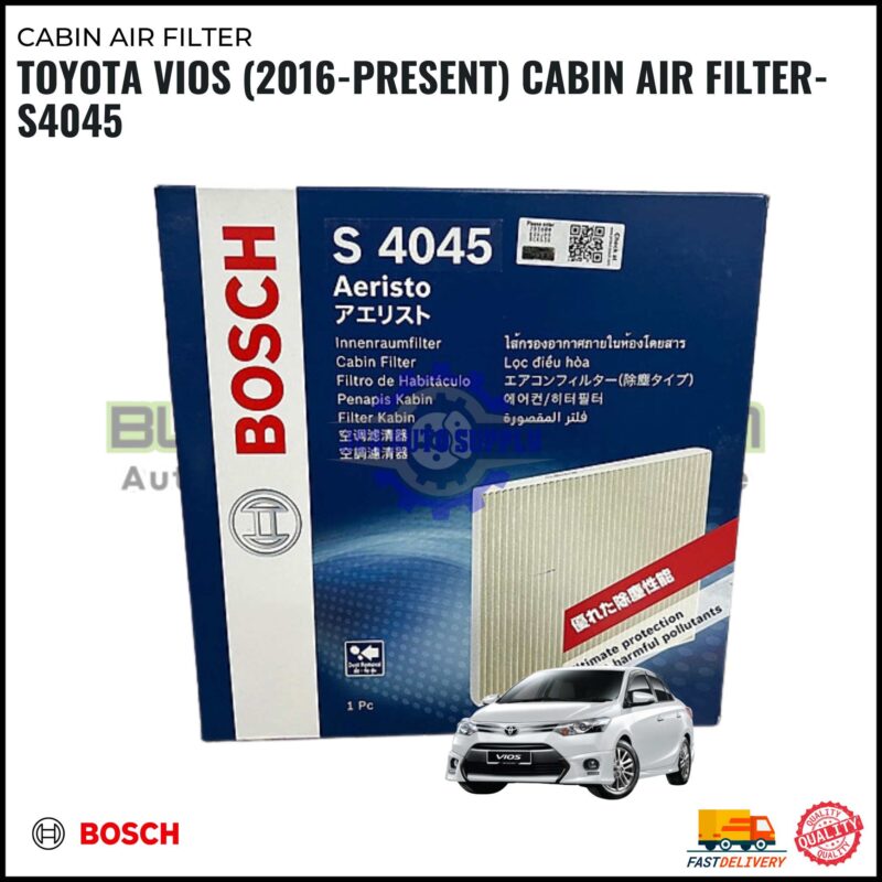 Toyota Vios(2016-Present)-Cabin Air Filter-S4045
