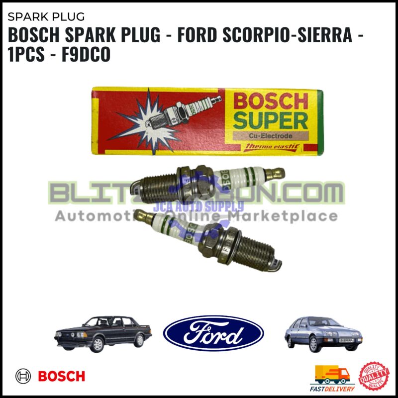 BOSCH Spark Plug - Ford Scorpio-Sierra - 1PCS - F9DCO