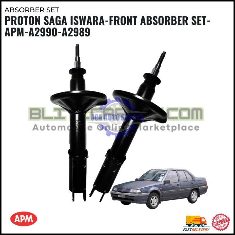APM FRONT SHOCK ABSORBER OIL (2PCS) - PROTON SAGA ISWARA - A2990