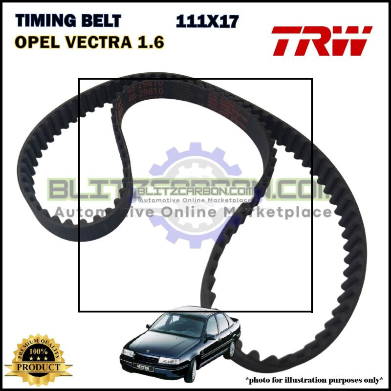 Tali Timing-Opel Vectra 1.6cc-Timing Belt-TRW-4829810 (111X17)