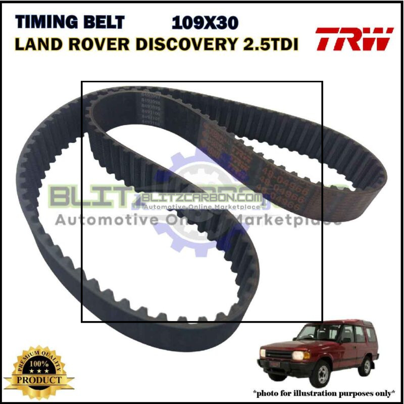 Tali Timing-Land Rover Discovery 2.5cc TDi-Timing Belt-TRW-4804966 (109X30)