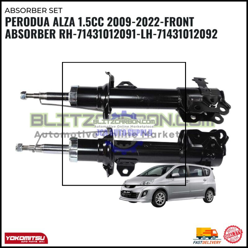 Perodua Alza 1.5CC 2009-2022-Front Absorber Set- RH-71431012091-LH-71431012092