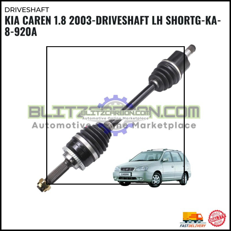 Kia Caren 1.8 2003-Driveshaft LH Short-KA-8-920A