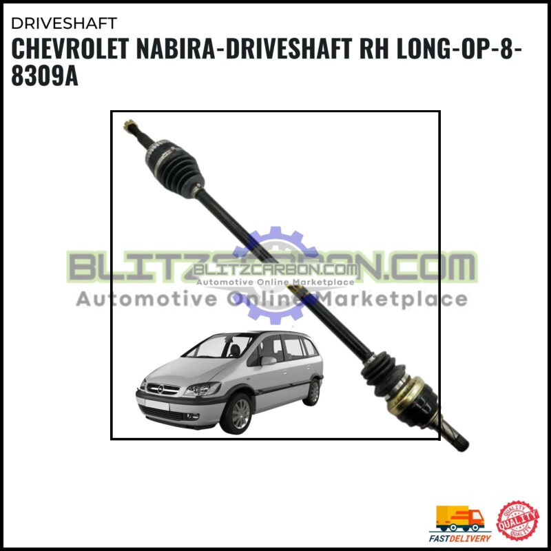 Chevrolet Nabira-Driveshaft RH Long-OP-8-8309A