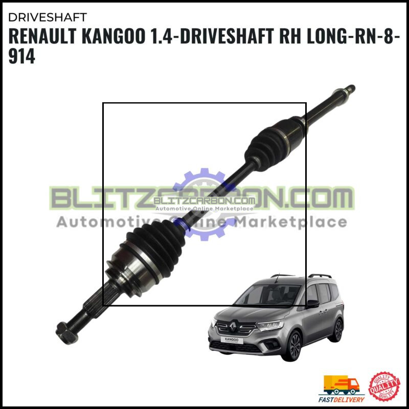 Renault Kangoo 1.4-Driveshaft RH Long-RN-8-914