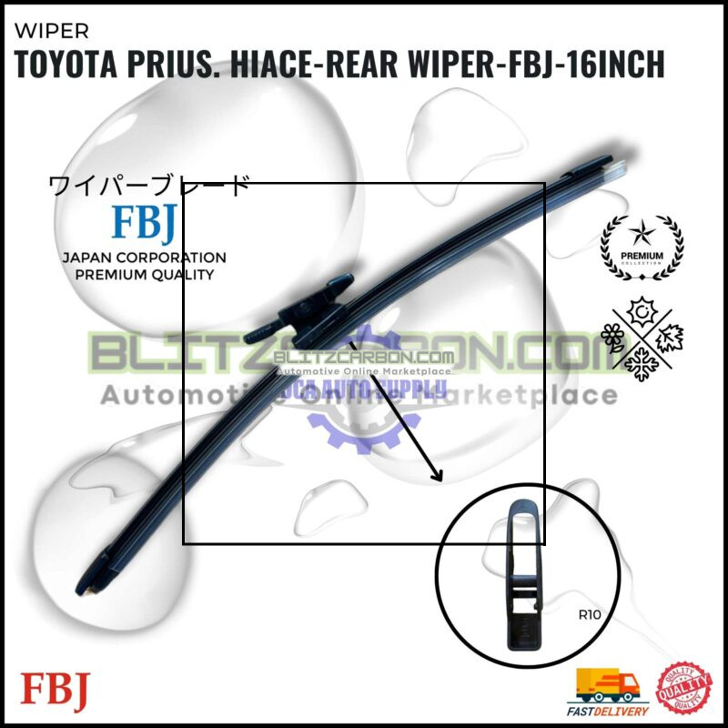 Toyota Prius. Hiace-Rear Wiper-FBJ-16inch