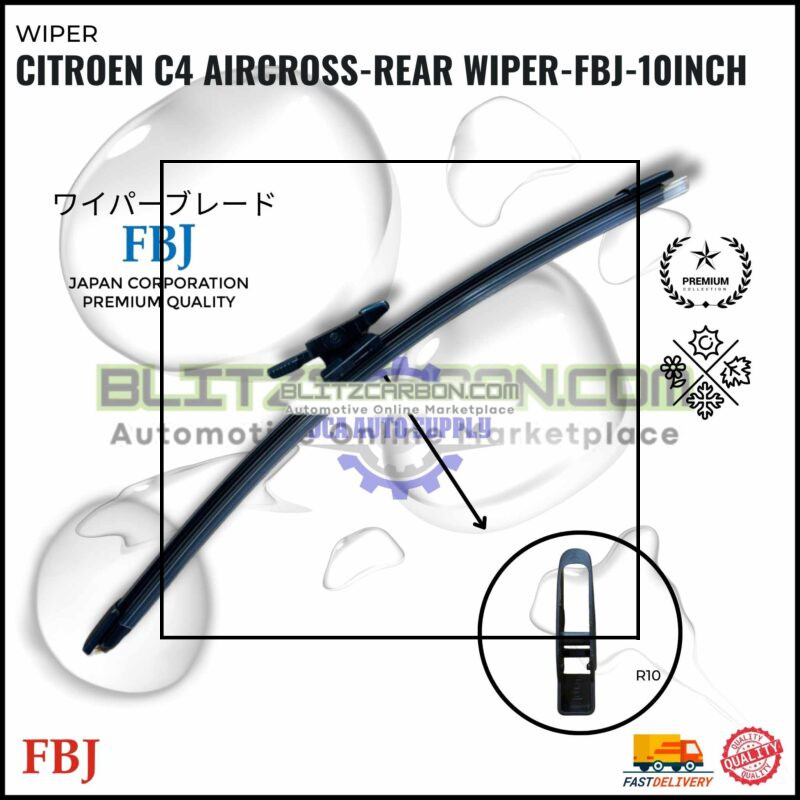 Citroen C4 Aircross-Rear Wiper-FBJ-10inch