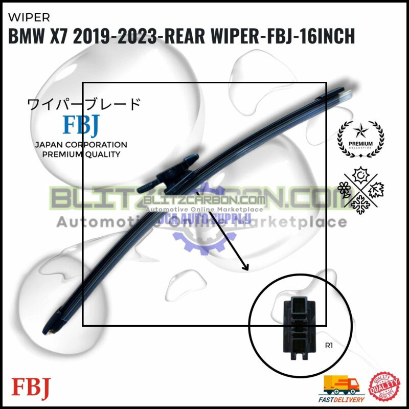 BMW X7 2019-2023-Rear Wiper-FBJ-16inch
