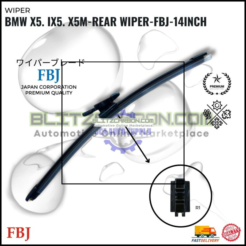 BMW X5. IX5. X5M-Rear Wiper-FBJ-14inch